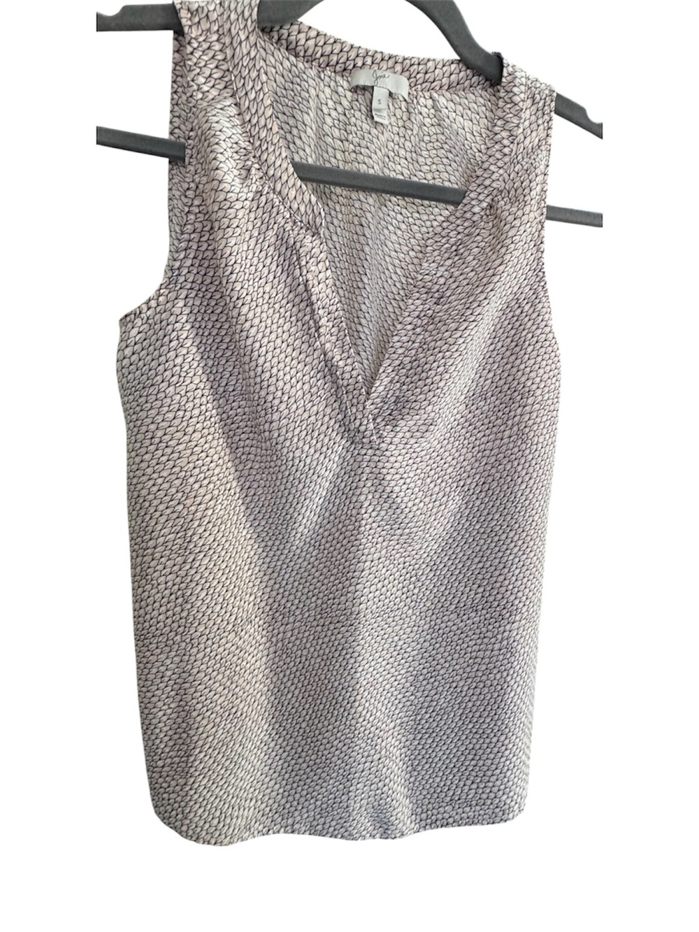 Silk 100% Sleeveless Shell Top Sz Small